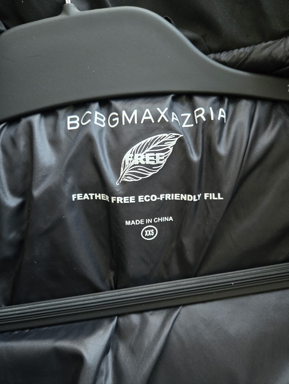 BCBGMAXAZRIA Black Puffer Jacket - Picture 12 of 12